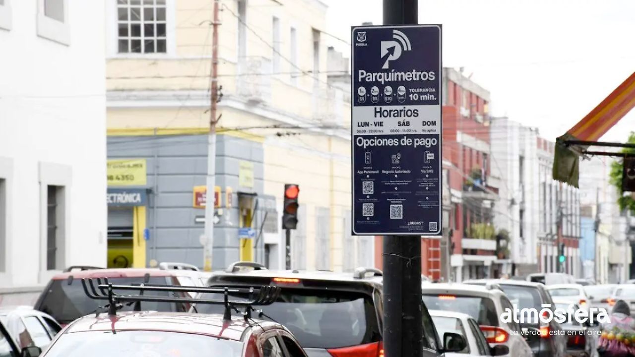 Parquímetros dejan más de 19 millones de pesos al Ayuntamiento de Puebla en solo cuatro meses