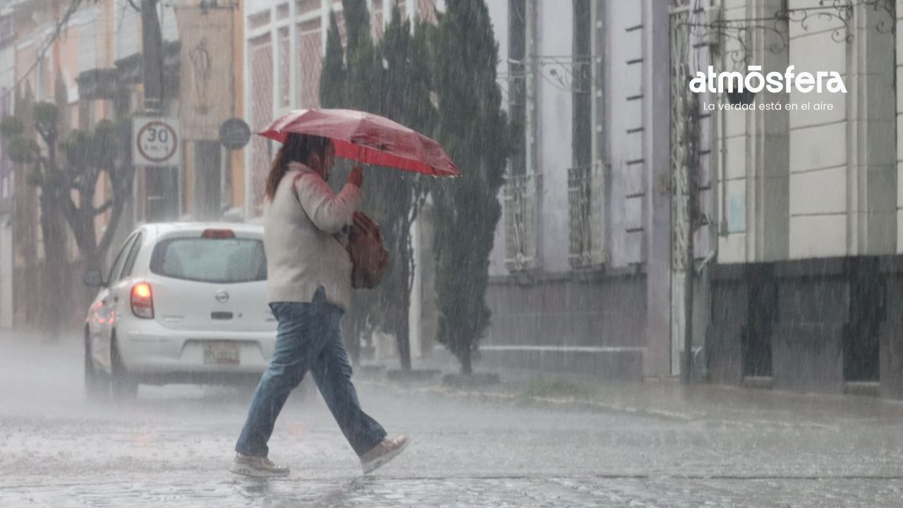 ¡Con paraguas en mano! Puebla espera lluvias intensas este 23 de mayo