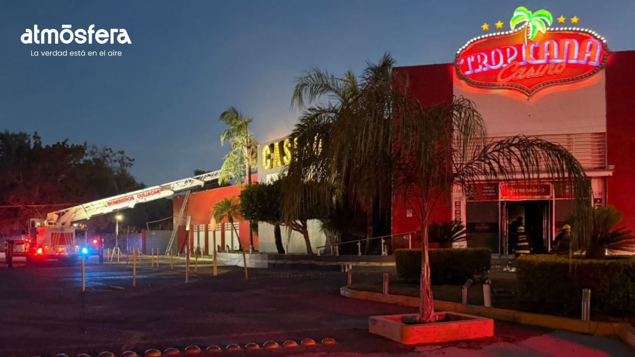 Incendio en casino de Culiacán deja un muerto y varios heridos
