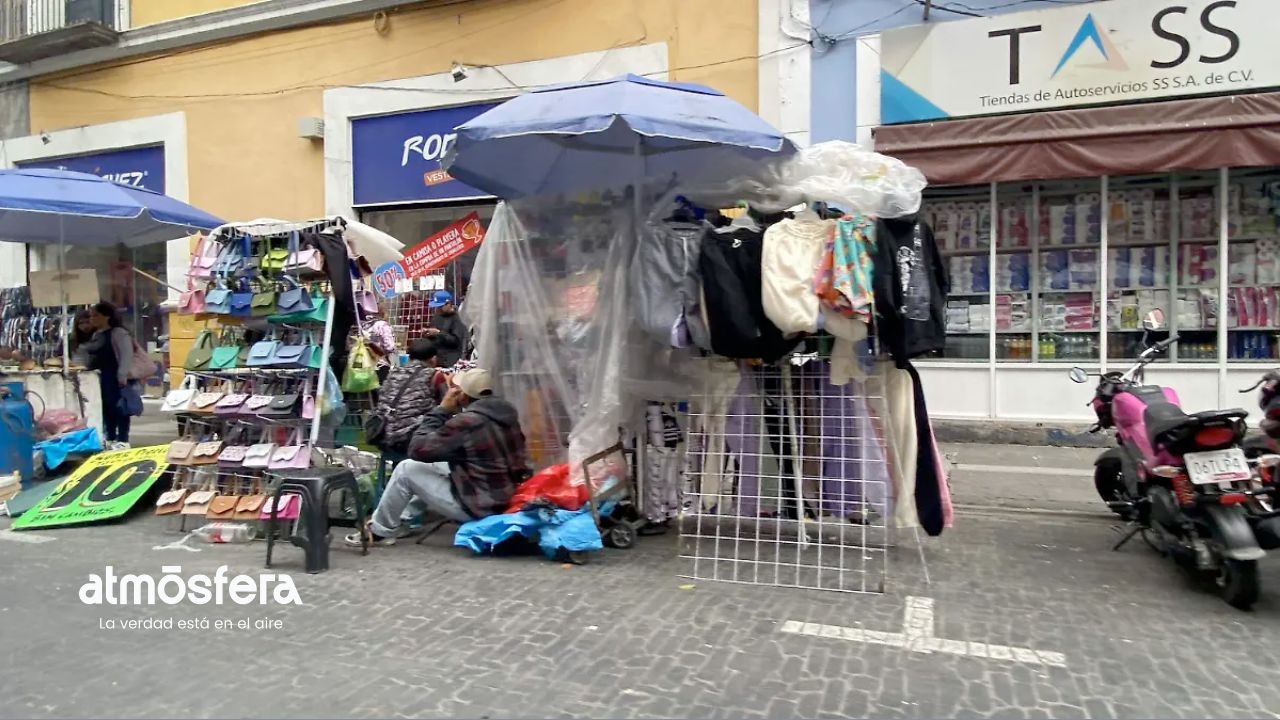 Director de Vía Pública admite que el ambulantaje ya rebasó al gobierno de Puebla