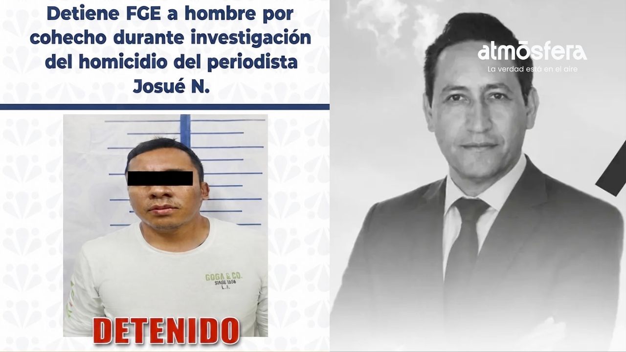 Detienen al primer implicado en asesinato del periodista Josué Martínez en Texmelucan