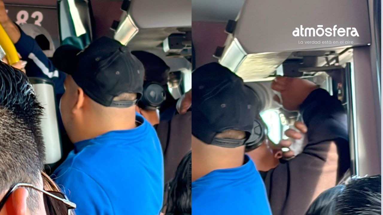 Chofer de alimentadora del RUTA alerta sobre presunta banda de carteristas; asegura estar amenazado
