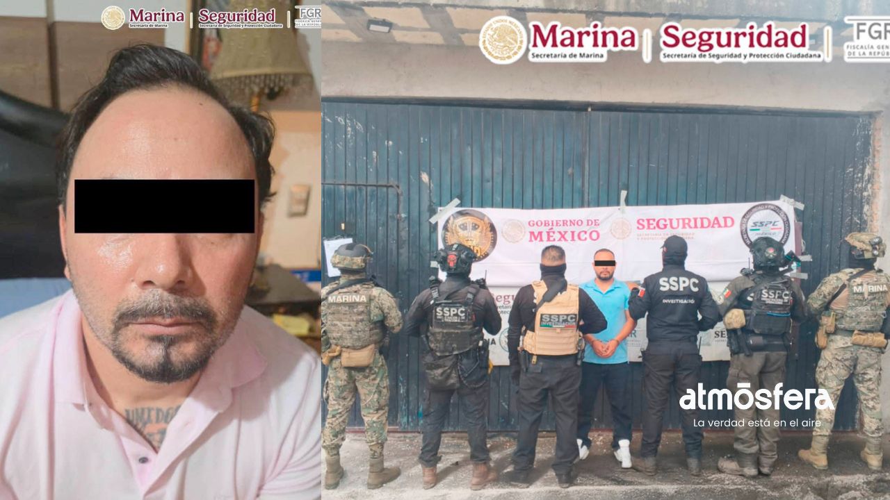 Capturan a “El M4”, presunto tercer mando del CJNG y operador en Puebla, Tlaxcala y Nayarit