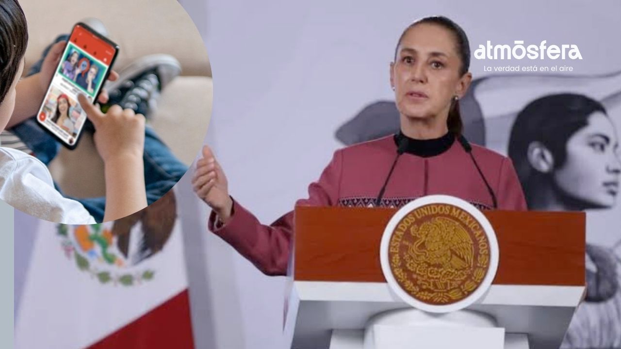 Sheinbaum advierte sobre la adicción al celular en menores
