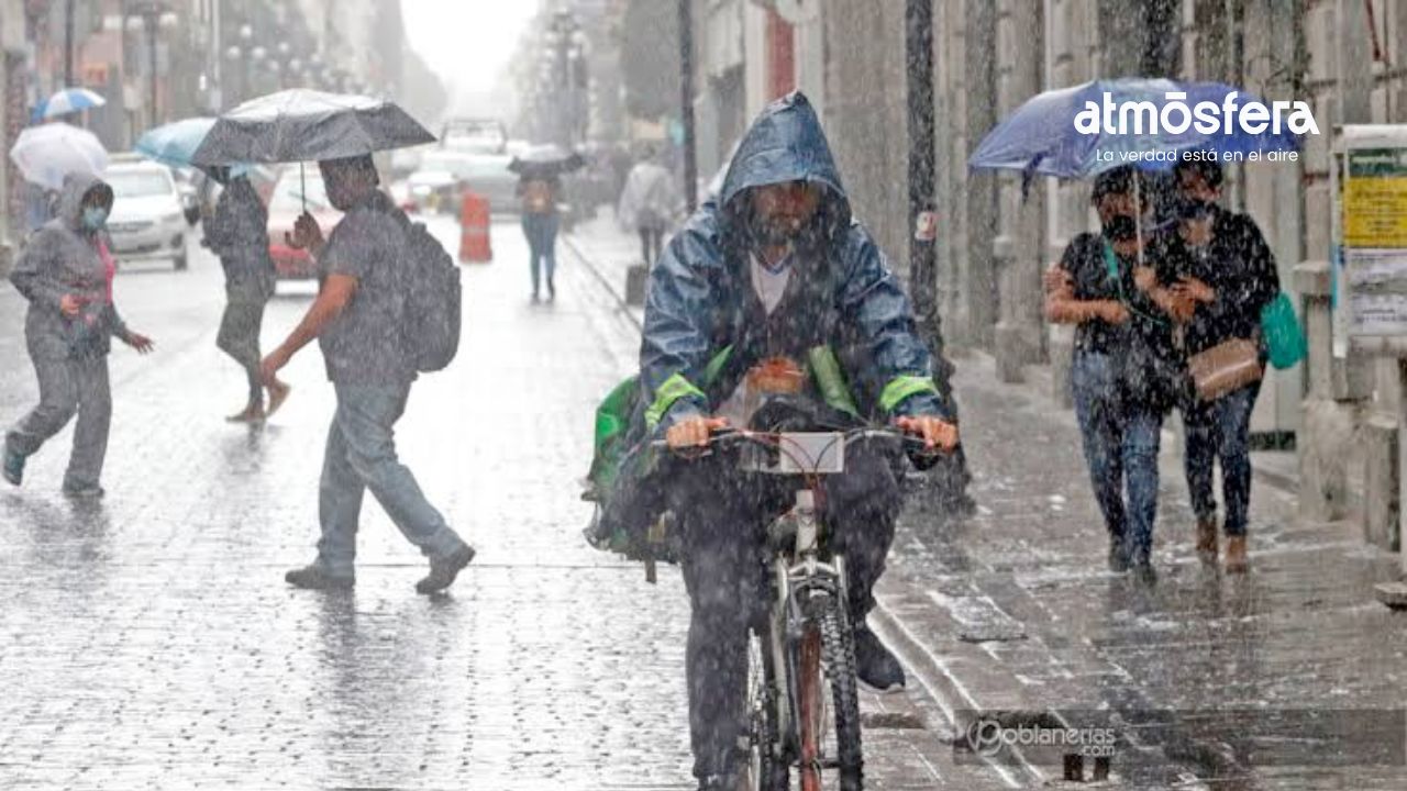 ¡No salgas sin sombrilla! Lluvias intensas y fuertes vientos este fin de semana