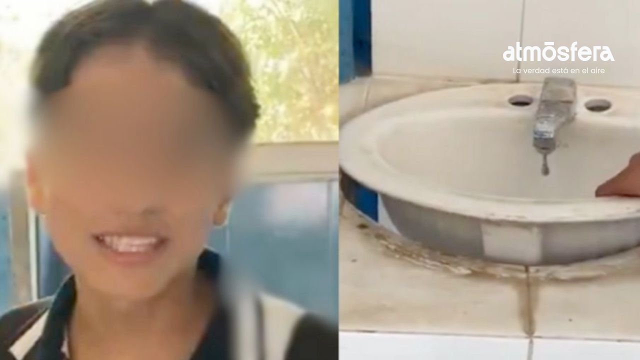 Exhibió la pésima condición de los baños y lo expulsaron del bachiller en Salina Cruz
