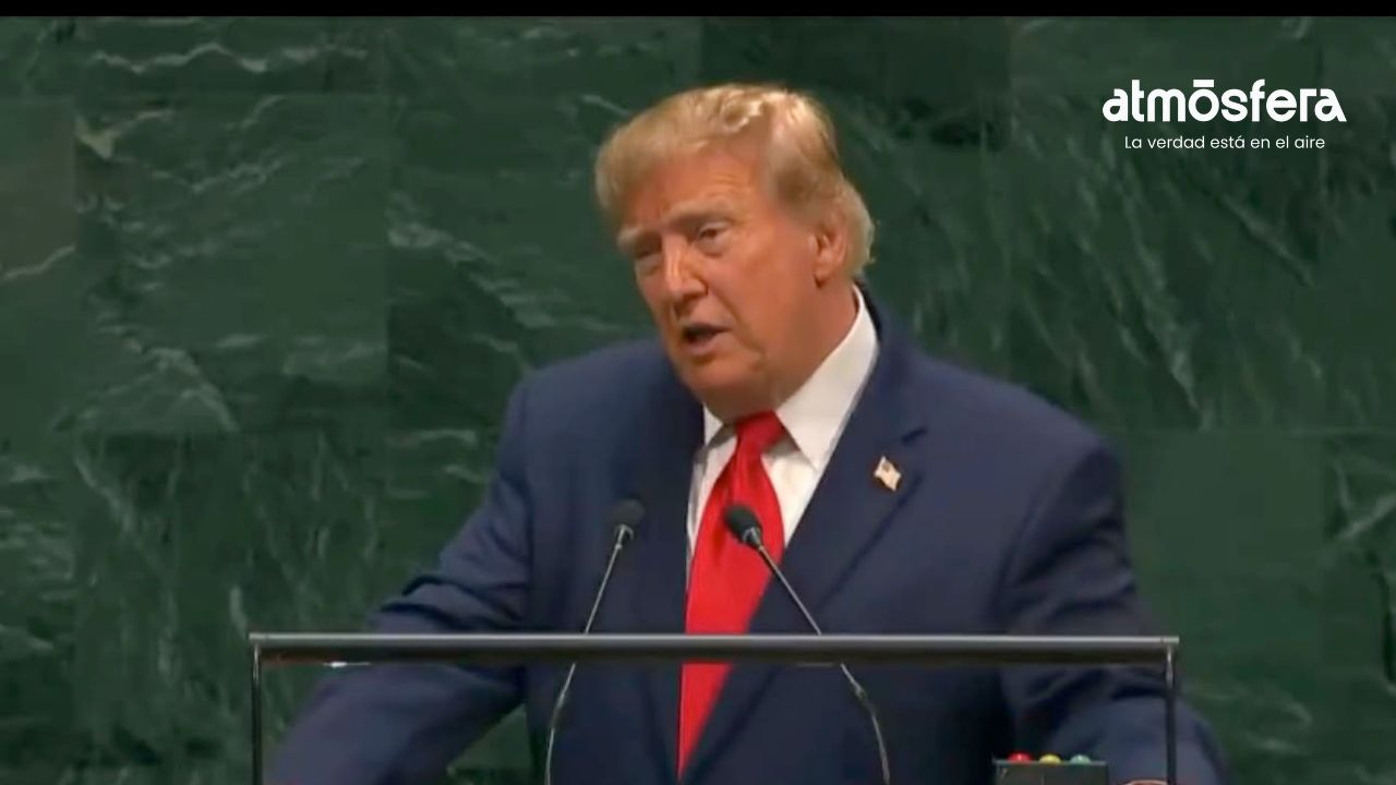 Trump en la ONU: México es el “epicentro” de los cárteles, pero presume “muy buena relación” con Sheinbaum